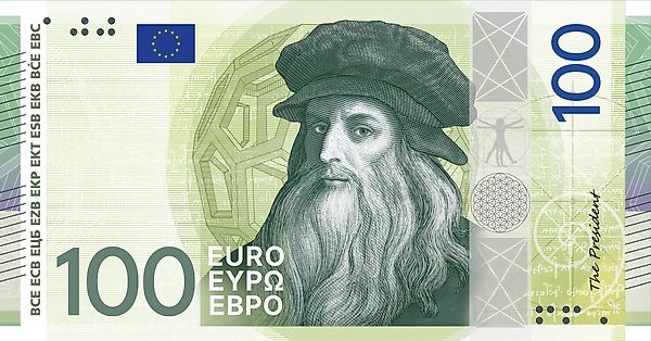 Leonardo da Vinci may become the face of future Euro banknotes