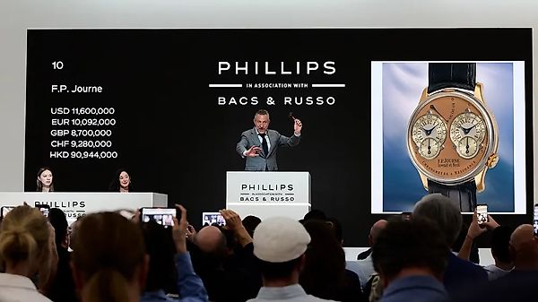 Phillips зафиксировал рекордный весенний сезон: $507 млн и триумф часов