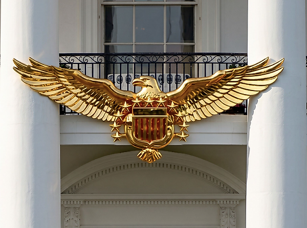Трамп и золотой орёл на Truman Balcony: ИИ, ошибки и мистификация