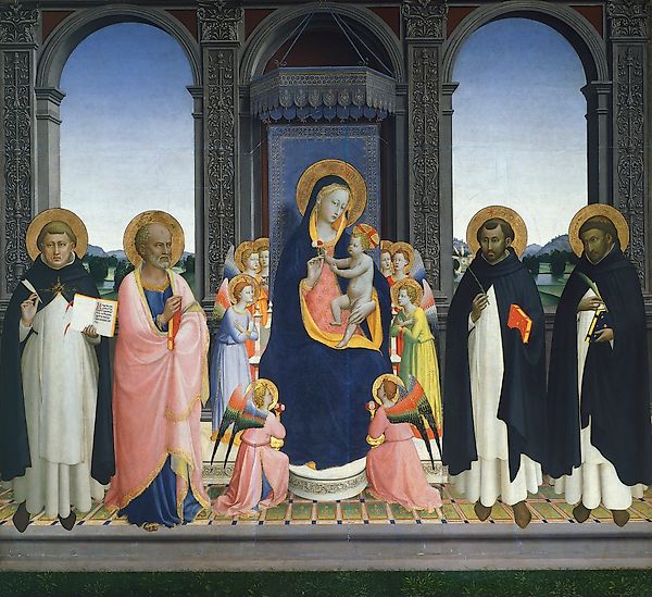 Ранний алтарный образ Fra Angelico возвращён в Фьезоле после реставрации