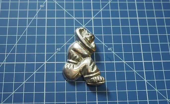 Брошь Сиеста Серебро Мексика.