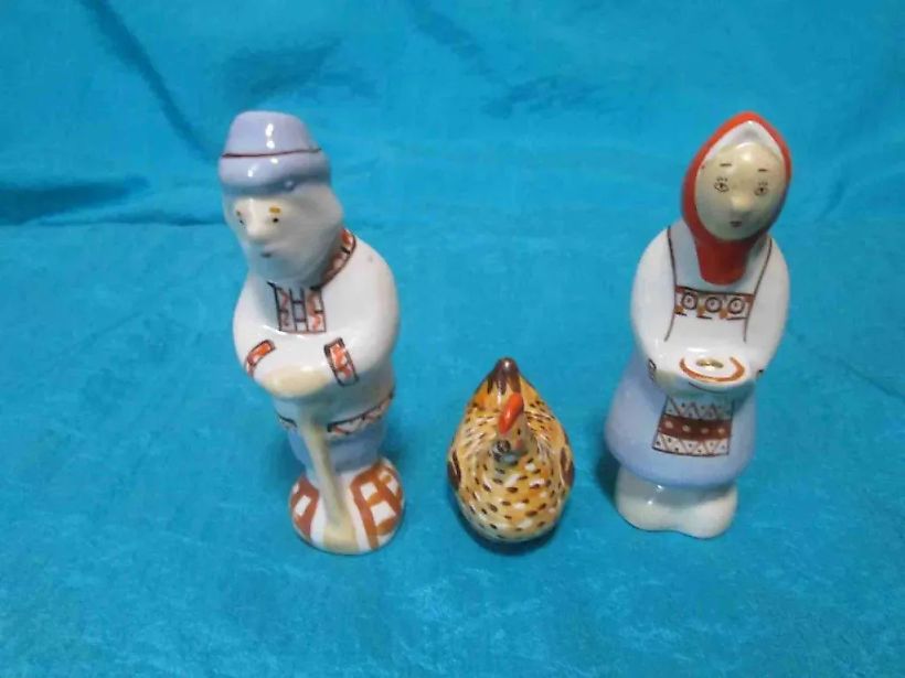 Триптих «Курочка Ряба»