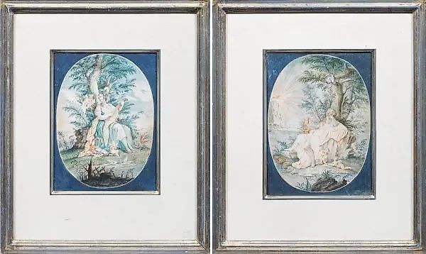 Акварель и гуашь: аллегории музыки