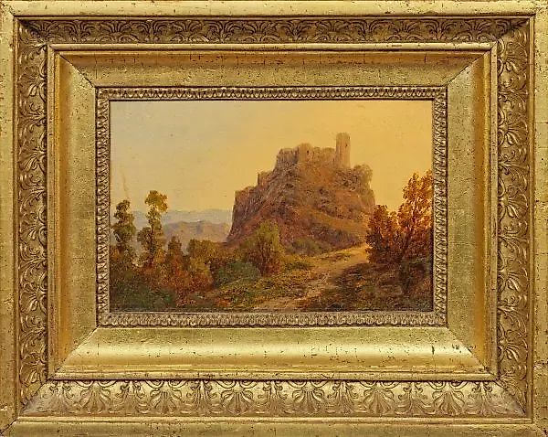 Живописная развалина замка в Мюнхене