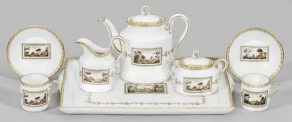 Чайный сервиз в стиле 