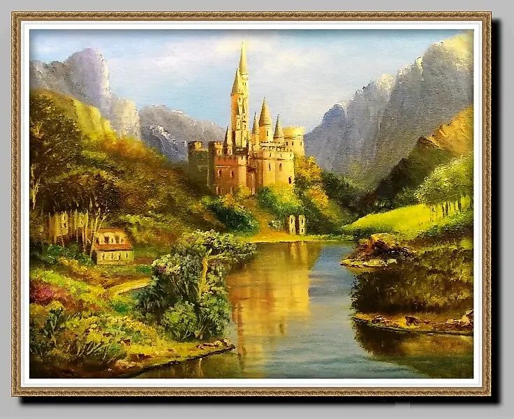 Фэнтези Масло холст