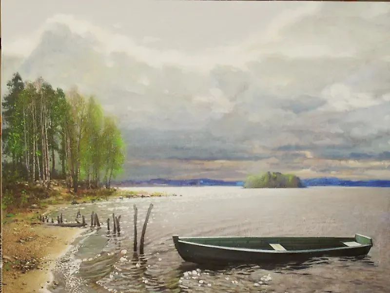 Fresh Wind. canvas, oil