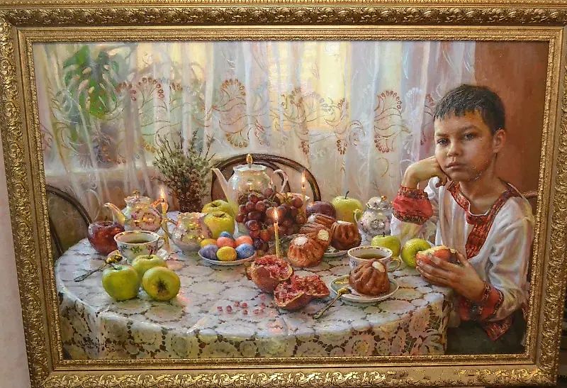 Пасха холст/масло 