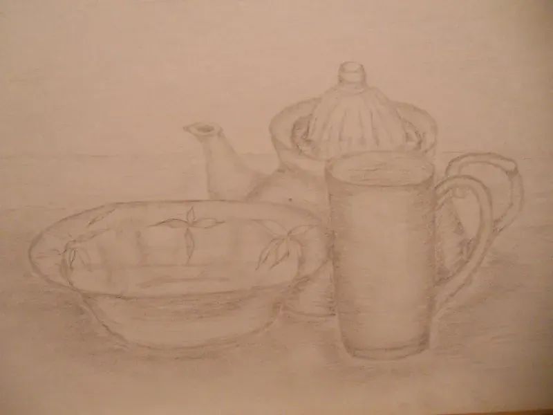 Натюрморт графика