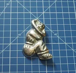 Брошь Сиеста Серебро Мексика.