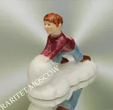 Мальчик снеговик фарфор Beswick Англия