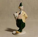 Клоун Карандаш с собакой Кляксой