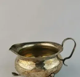 890 silver pitcher with a beautiful handle