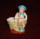 Статуэтка девочка, фигурка, вазочка 1915 год, Германия (оригинал)