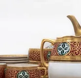 Русский фарфоровый сервиз Кузнецов, 1890 год