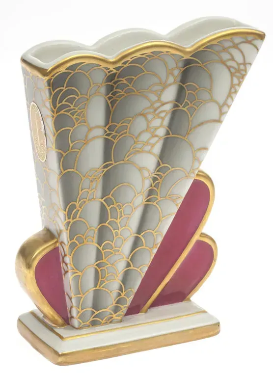 Porcelain napkin holder by Aleksandrs Kramarevs (1886 - 1975), Latvia, c. 1930