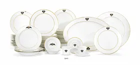 A GROUP OF PORCELAIN FROM THE GATCHINA PALACE SERVICE AND THE ALEXANDER III CORONATION SERVICE