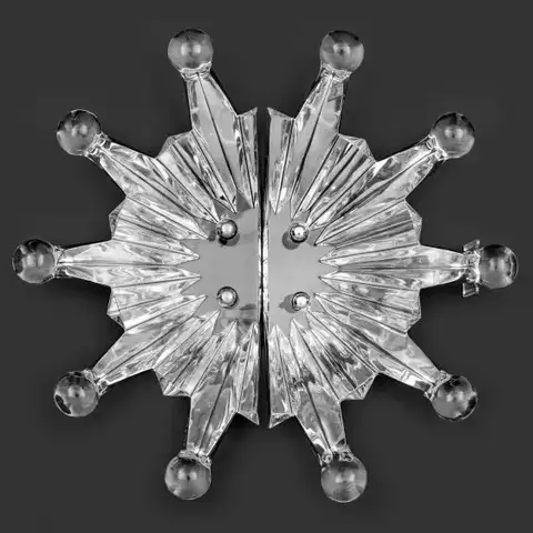 Пара роскошных дверных ручек "Soleil" от Lalique