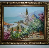 Весна в Крыму масло, холст 