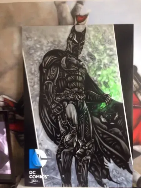 Batman Airbrushing