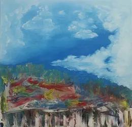 Не в Париже Масло, холст.