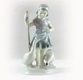 Девочка и гуси