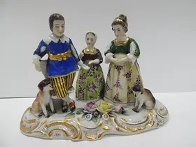 Composition of Count and Countess with Samson's Servant