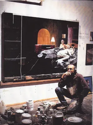 Ллин Фулкс, художник, который …