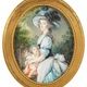 Миниатюрный портрет польской принцессы Люции Франциски Любомирской
