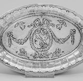 Small classical offering plate