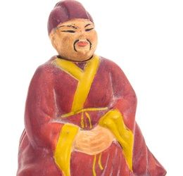 Kuznetsov ceramic figurine "Meditation"