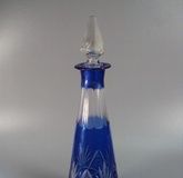Cobalt glass jug