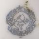 Soviet propaganda porcelain plate with a portrait I.V. Stalin and the dedic…