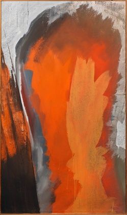 "Kopf Orange" - ранняя работа Нагеля из 1982 года