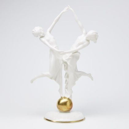 Statuette "Girls on a Ball"