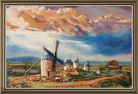 Oil mills canvas