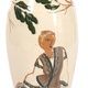 Керамическая ваза из 30-х годов: автор Р. Сута, фабрика Кузнецова, Латвия. Высота 32 см.