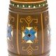 Керамическая чашка с живописью от Фарфорового завода Кузнецова