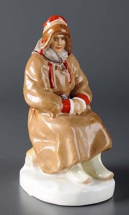Скульптура "Лопарская женщина"("Саамка")