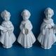 CHURCH CHOIR children porcelain gilding