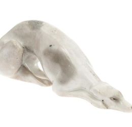 Porcelain figurine "Dog" by Kuznetsov Latvia, 1930's