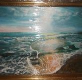 "Sea" oil, canvas