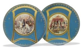 A Pair of Porcelain Platters