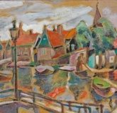 "Expressionist work by Dollershella in a small Dutch city"