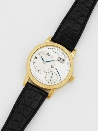 Gentlemen's wristwatch Lange & Söhne II "Up and Down" from 1997.