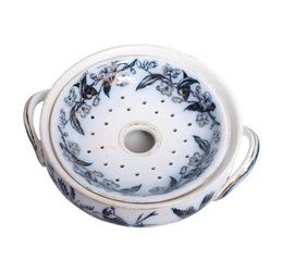 Porcelain soap dish, Kuznetsov Tver porcelain