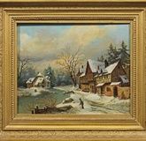 Schmidt creates a romantic winter landscape.