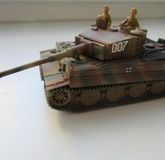 The model of the Tiger tank, the tank ace Michael Wittmann.