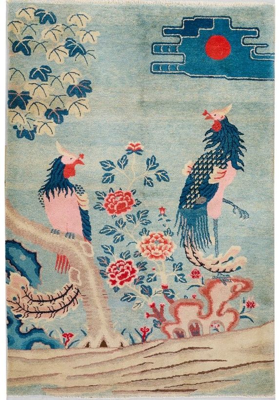 Small, Chinese tapestry