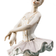 Фигурка балерины выполнена из жаропрочной керамики